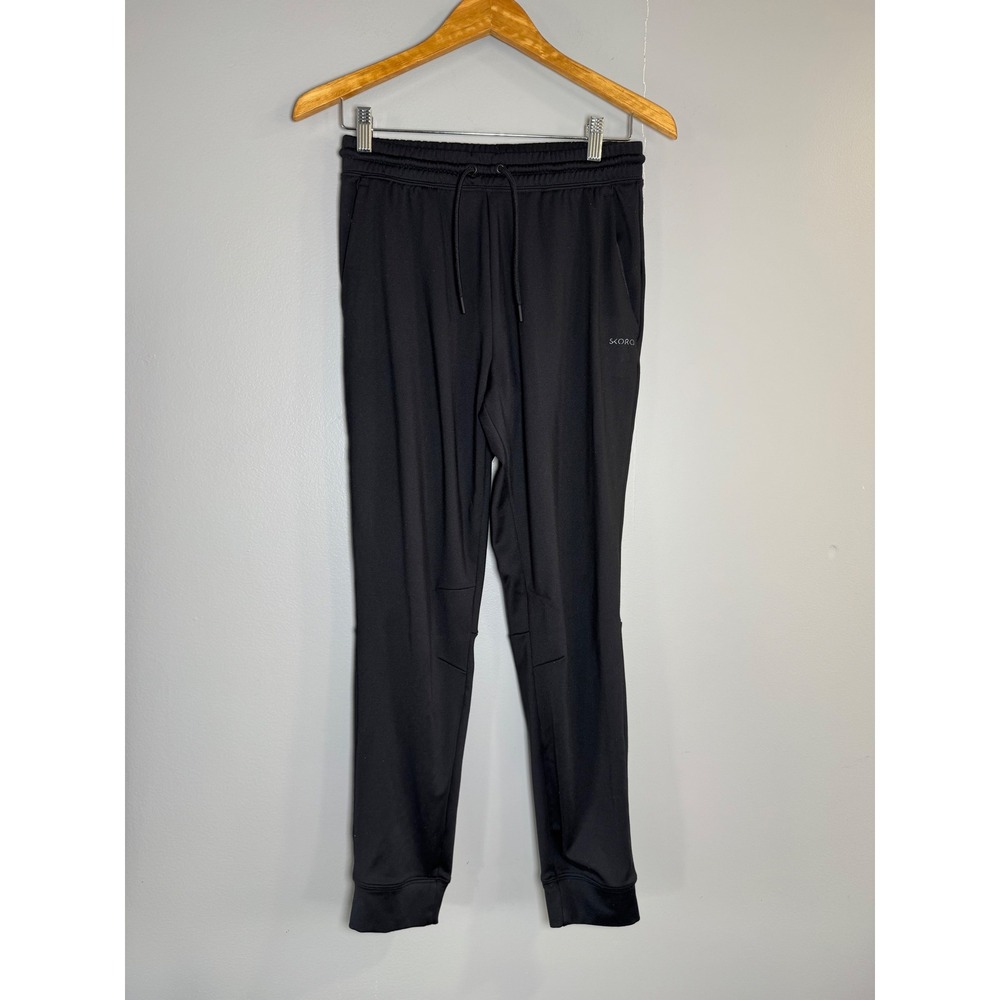 Skora‎ Mens Black Athletic Jogger Pants Small Training Sweats